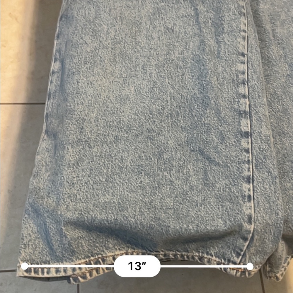 Good American Light Blue extra Flare Jeans - Picture 7 of 10